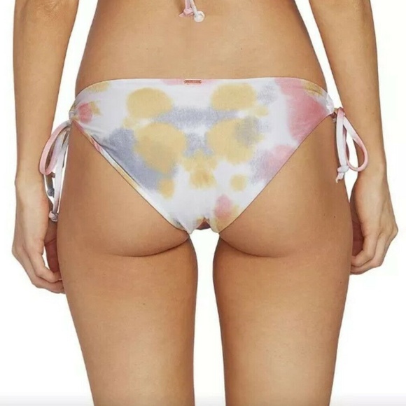 Volcom Women's Tie Dye For the Side Strappy Bikini - Picture 3 of 11